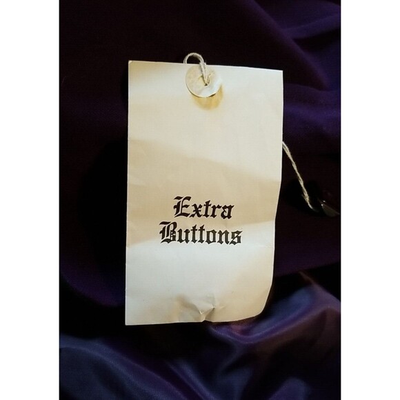 Herbert Grossman Cynthia Sobel Blazer Wool Blend 16 Purple NWT Vintage - Picture 9 of 14